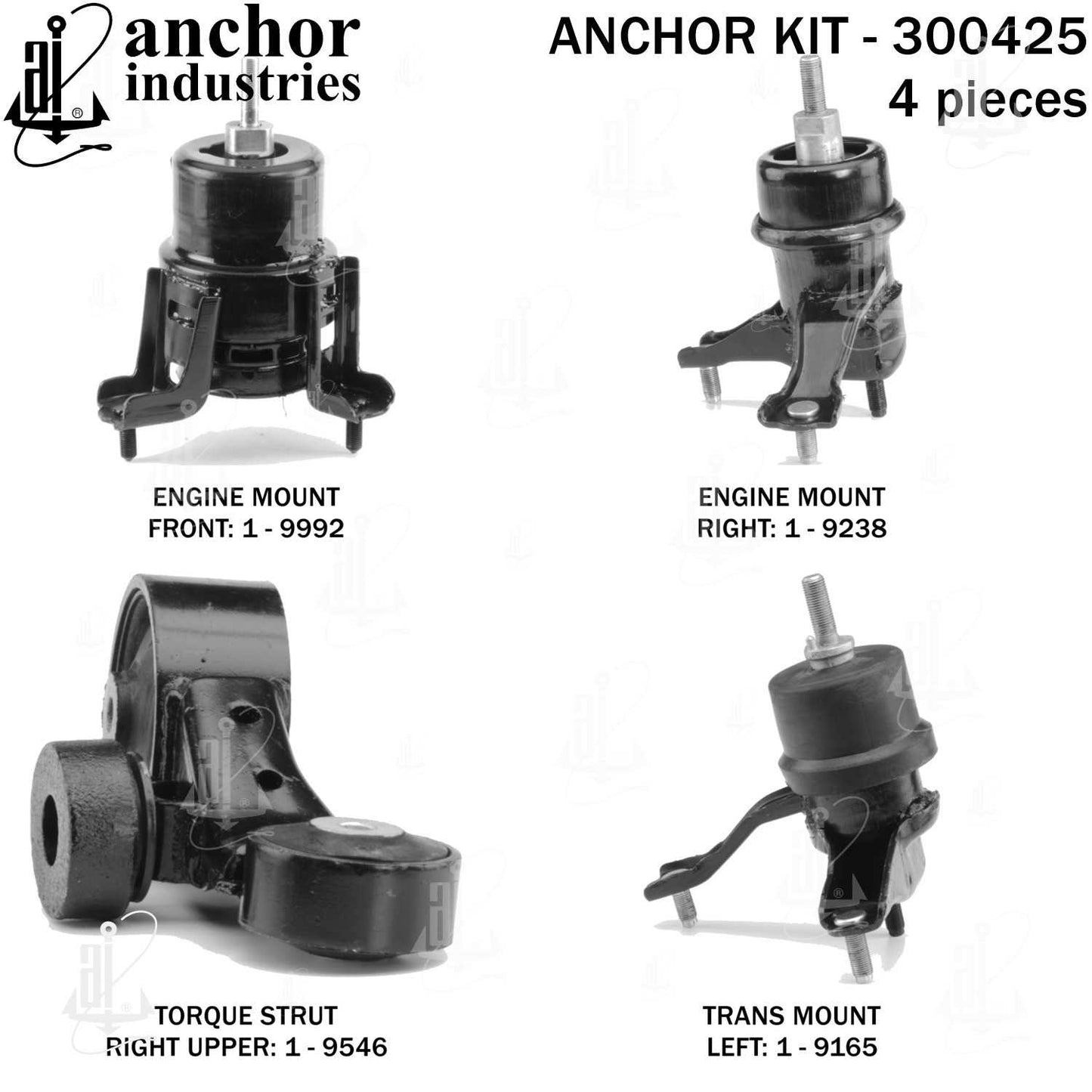 Anchor Engine Mount Kit 300425
