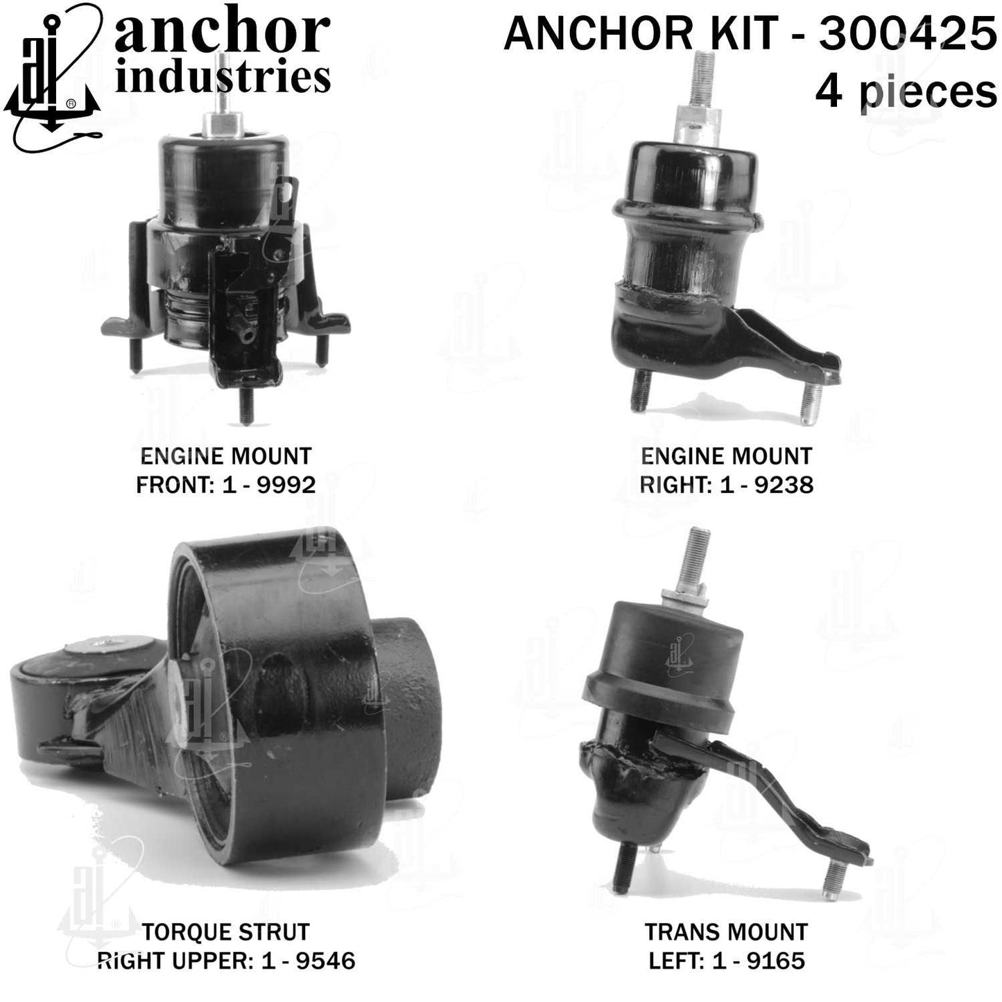 Anchor Engine Mount Kit 300425