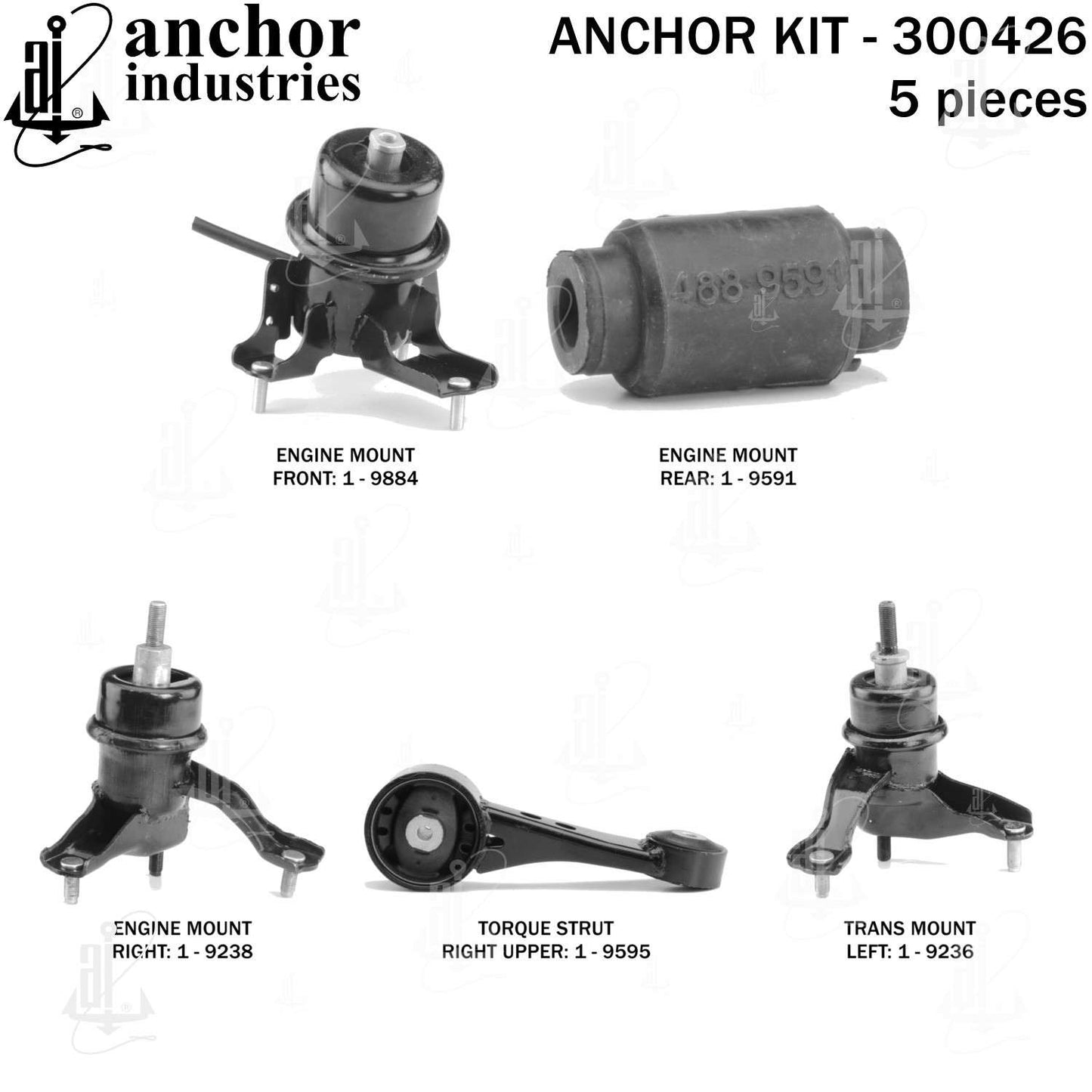 Anchor Engine Mount Kit 300426