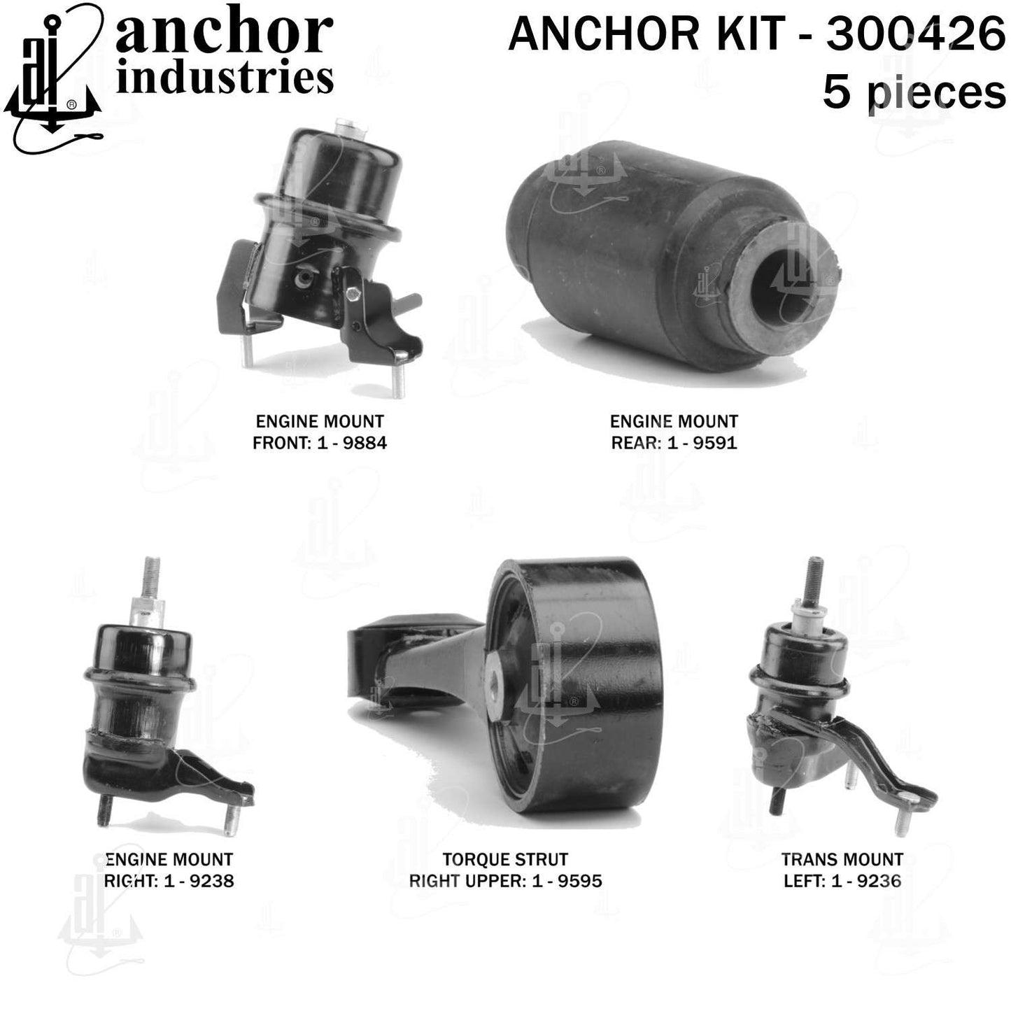 Anchor Engine Mount Kit 300426