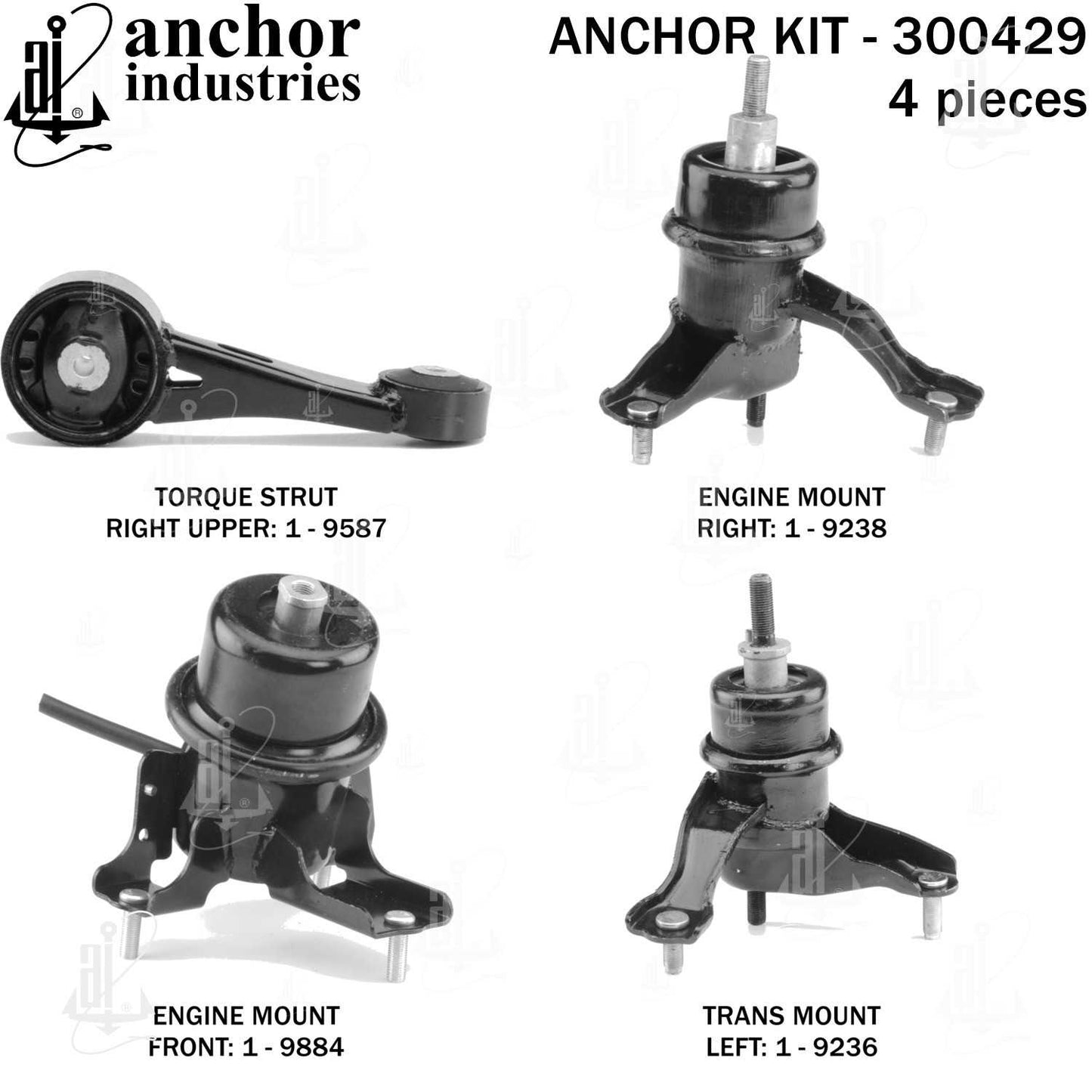 Anchor Engine Mount Kit 300429