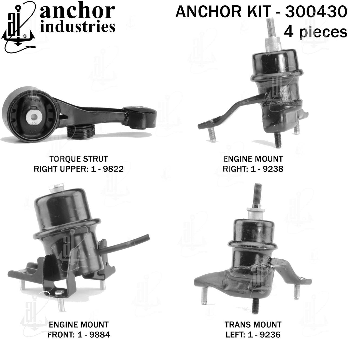 Anchor Engine Mount Kit 300430