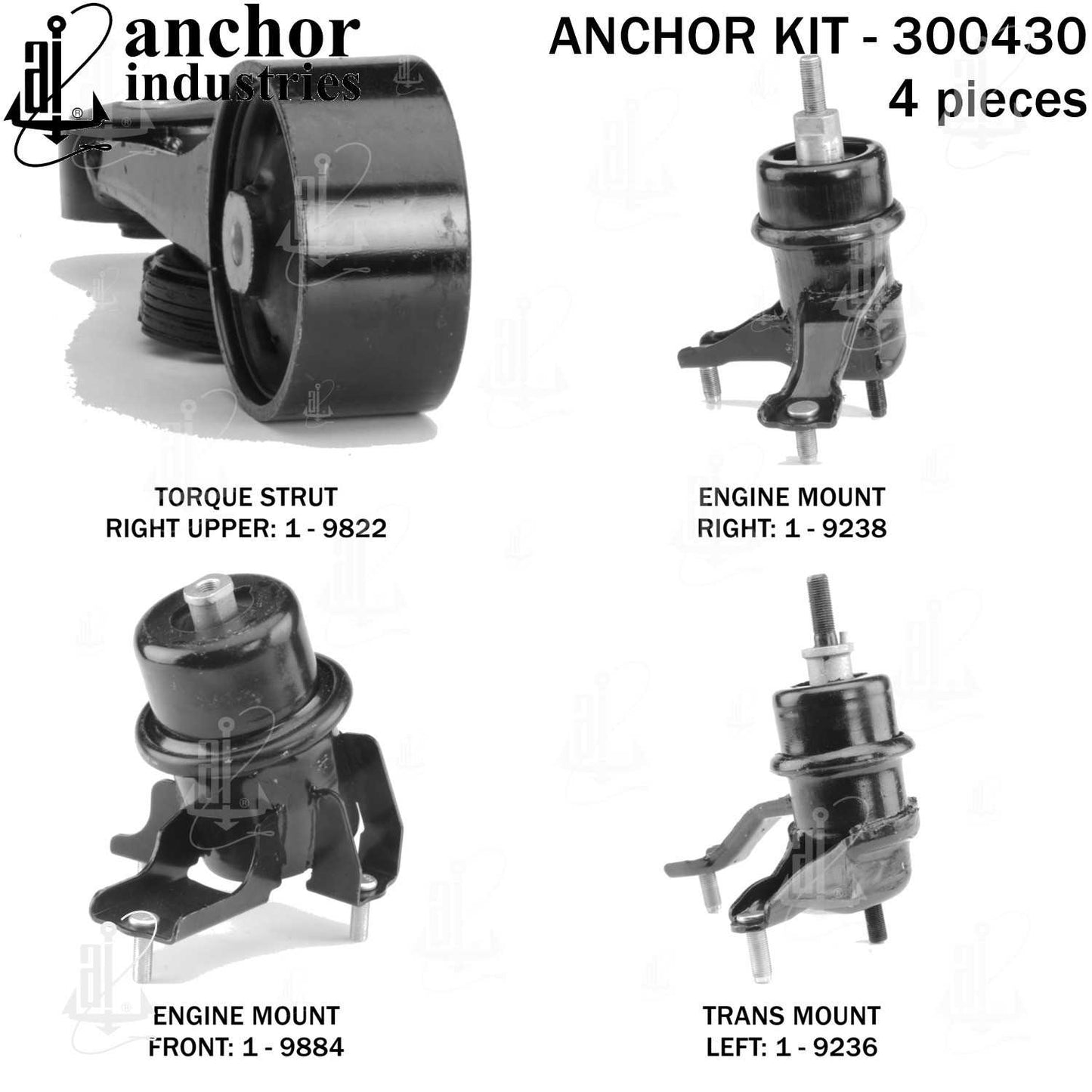 Anchor Engine Mount Kit 300430