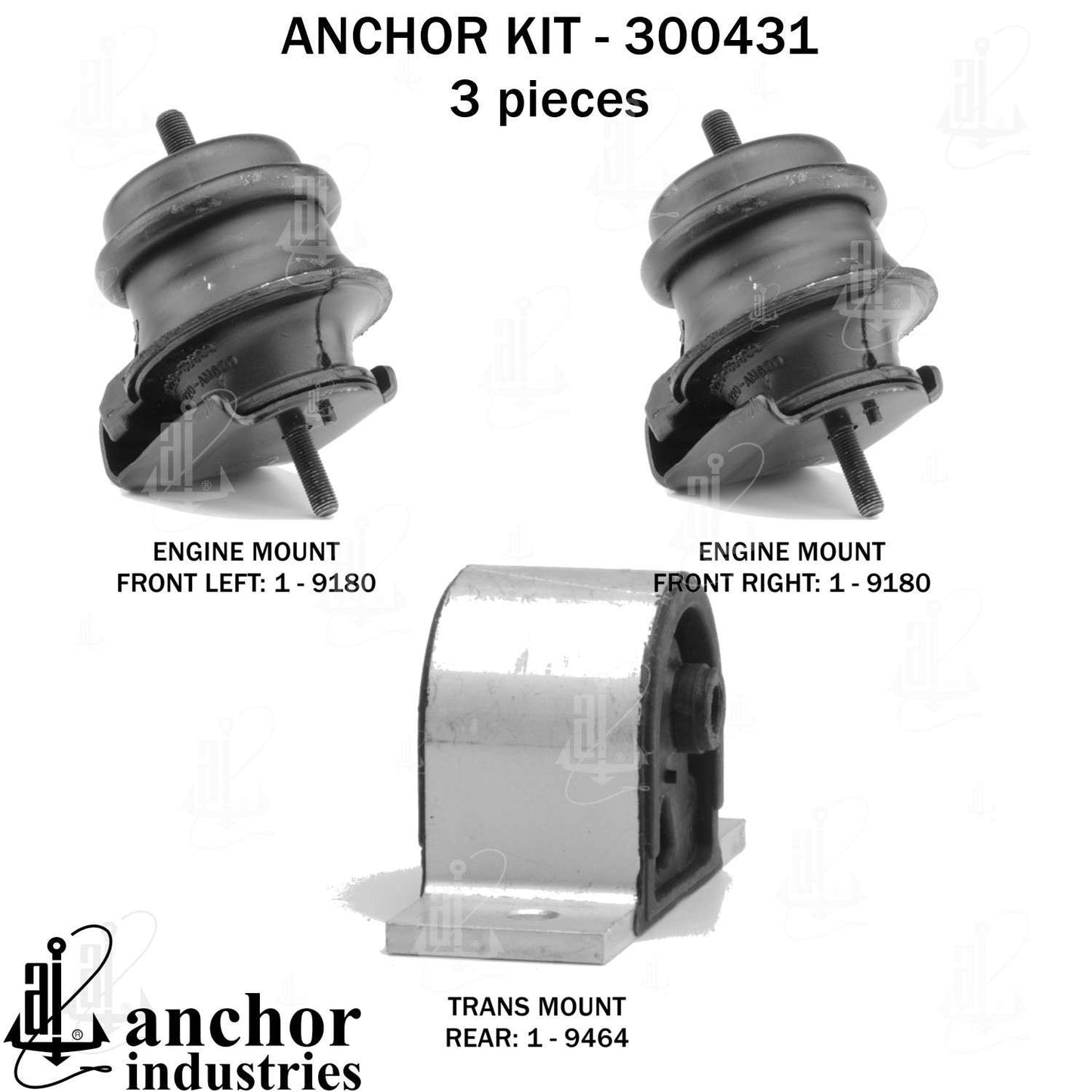 Anchor Engine Mount Kit 300431