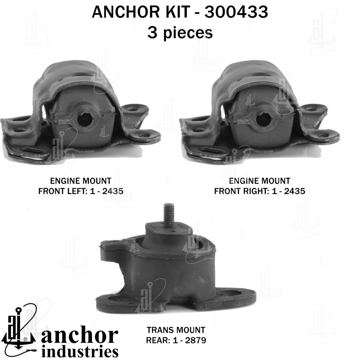 Anchor Engine Mount Kit 300433