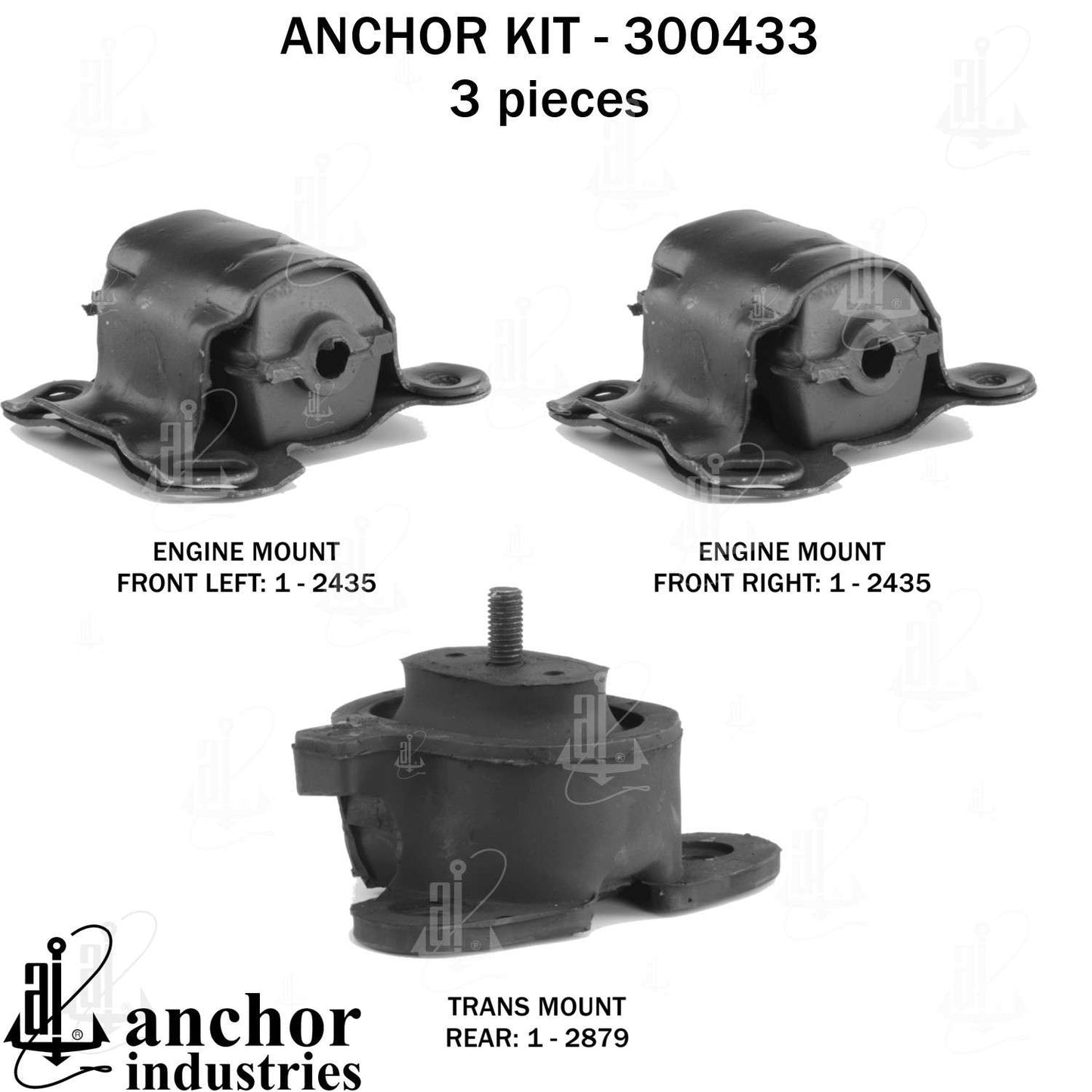 Anchor Engine Mount Kit 300433