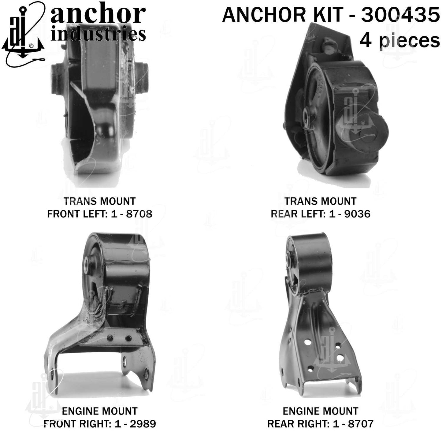 Anchor Engine Mount Kit 300435