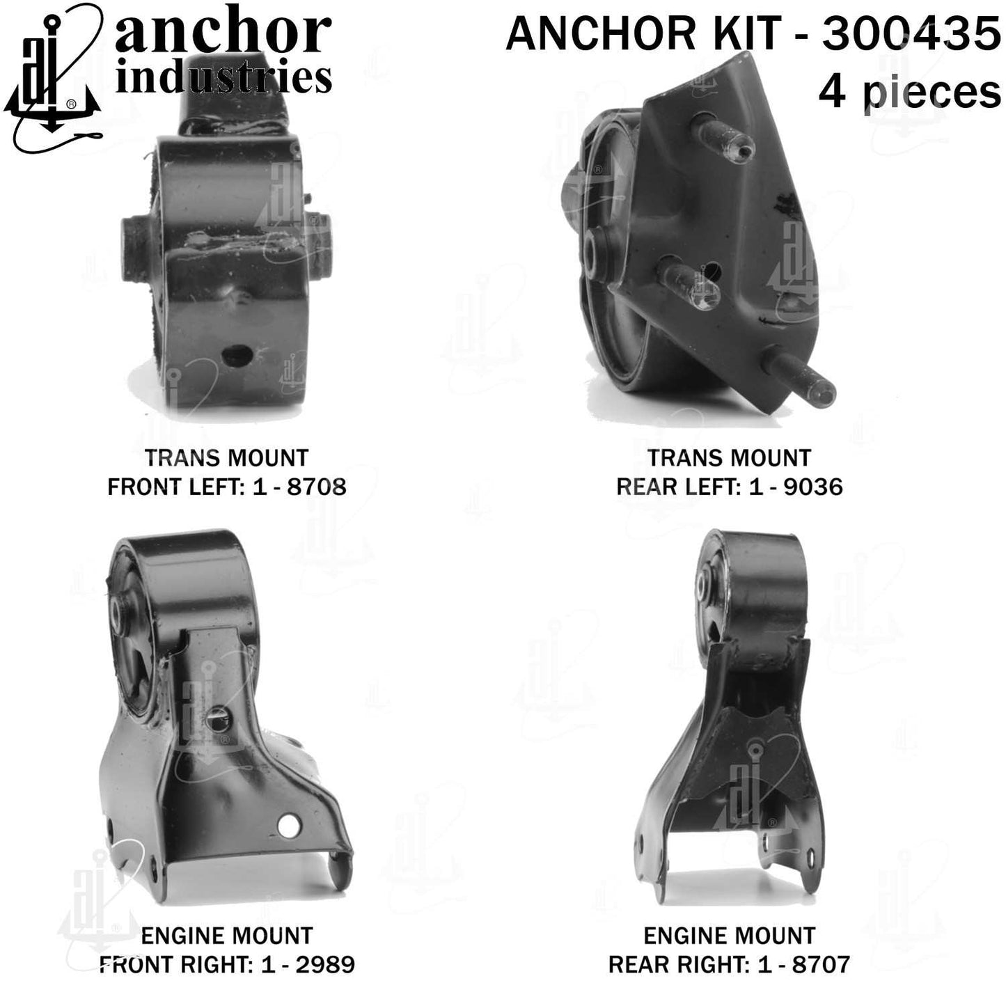 Anchor Engine Mount Kit 300435