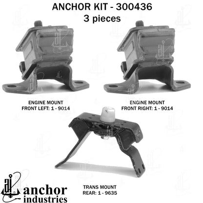 Anchor Engine Mount Kit 300436