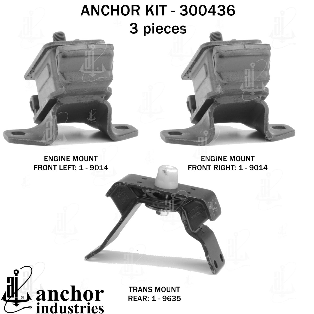 Anchor Engine Mount Kit 300436