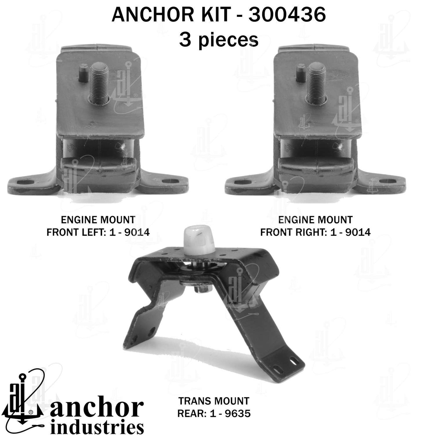 Anchor Engine Mount Kit 300436