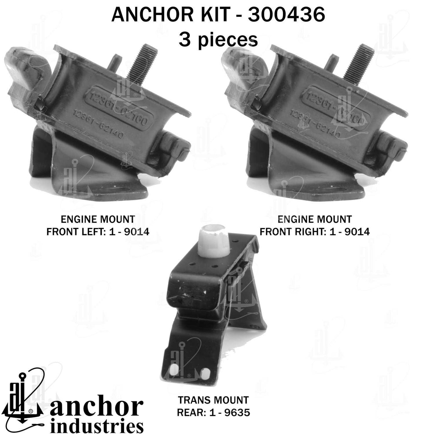 Anchor Engine Mount Kit 300436