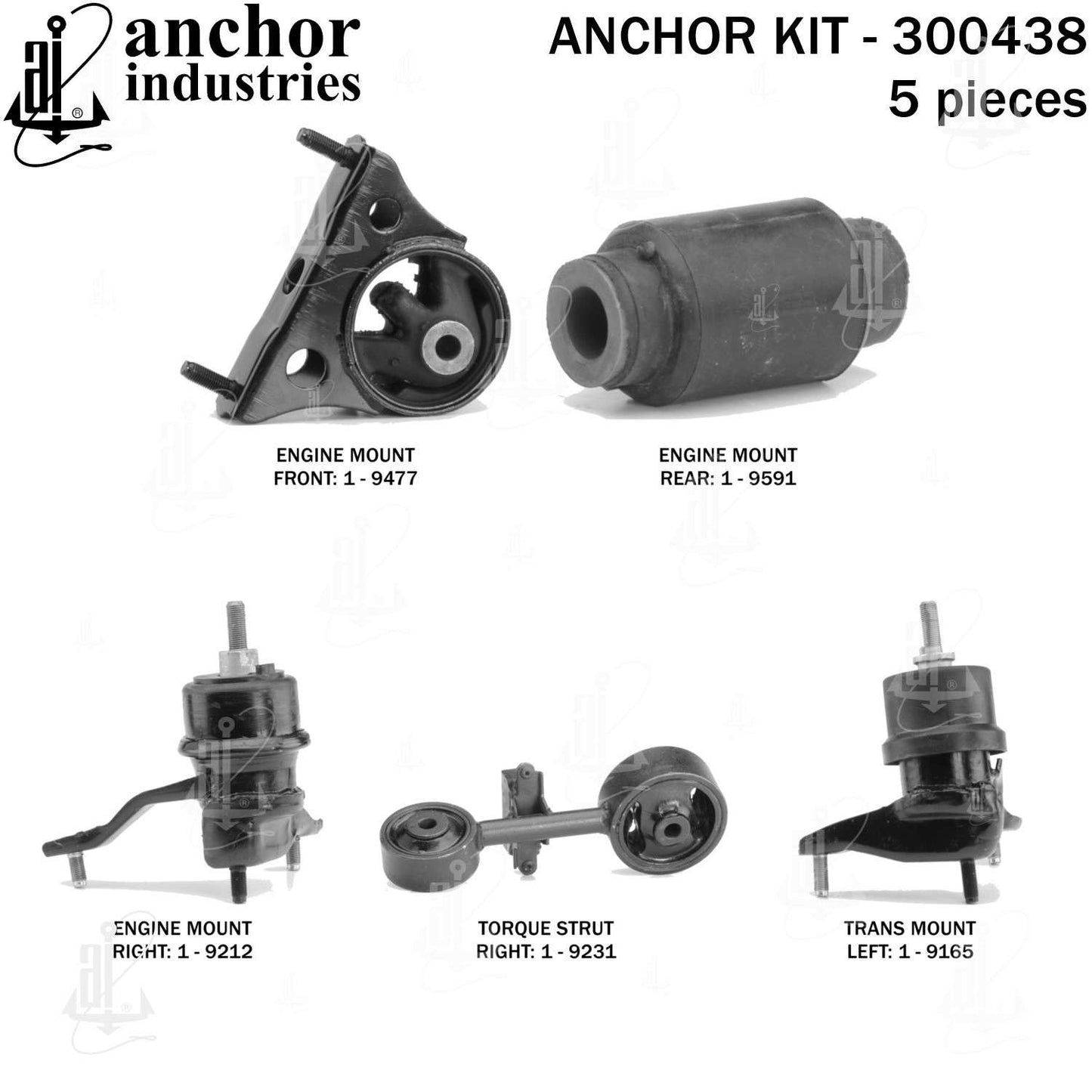Anchor Engine Mount Kit 300438