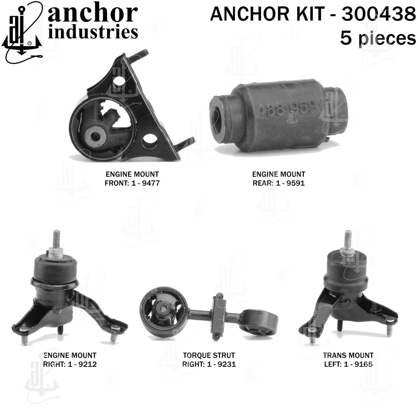 Anchor Engine Mount Kit 300438