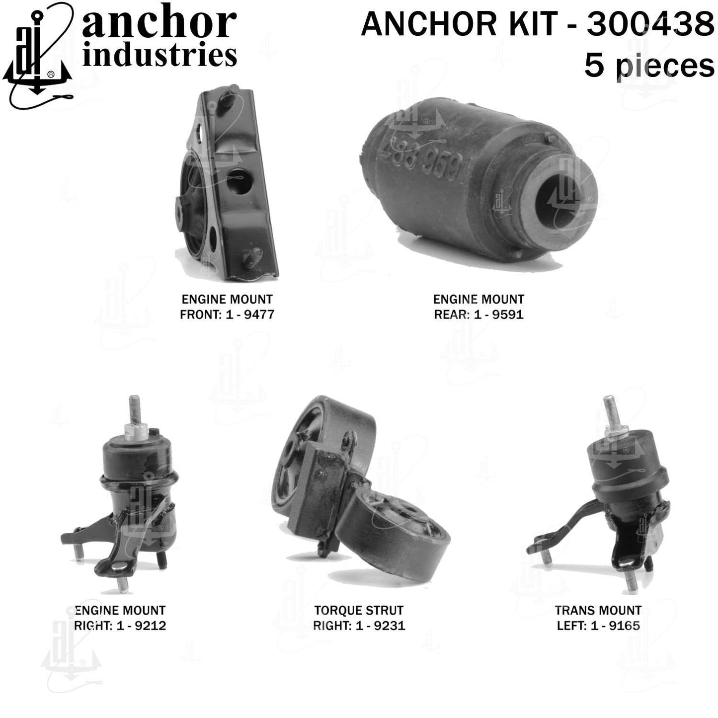 Anchor Engine Mount Kit 300438