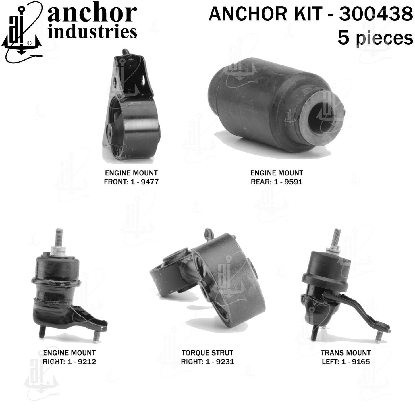 Anchor Engine Mount Kit 300438