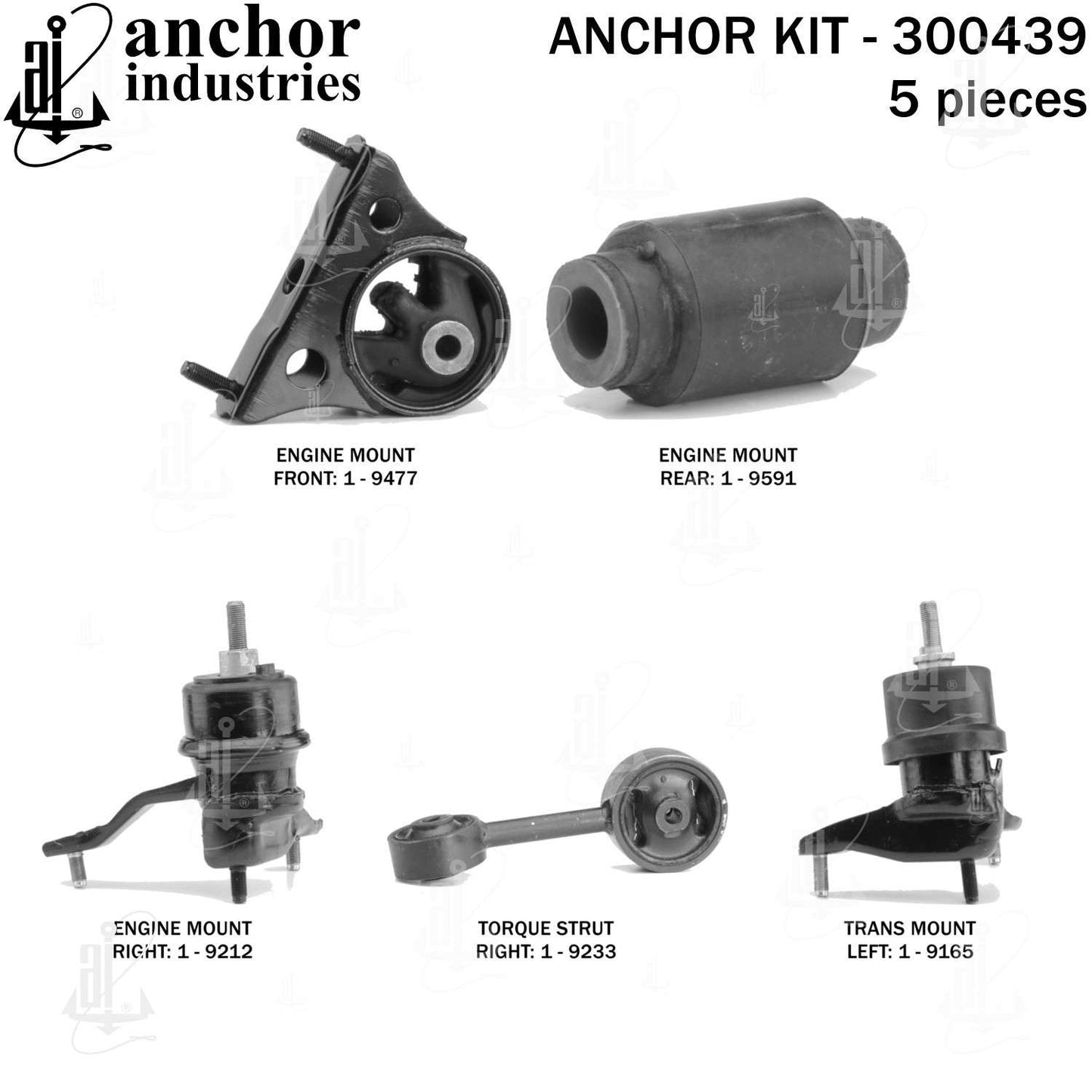 Anchor Engine Mount Kit 300439