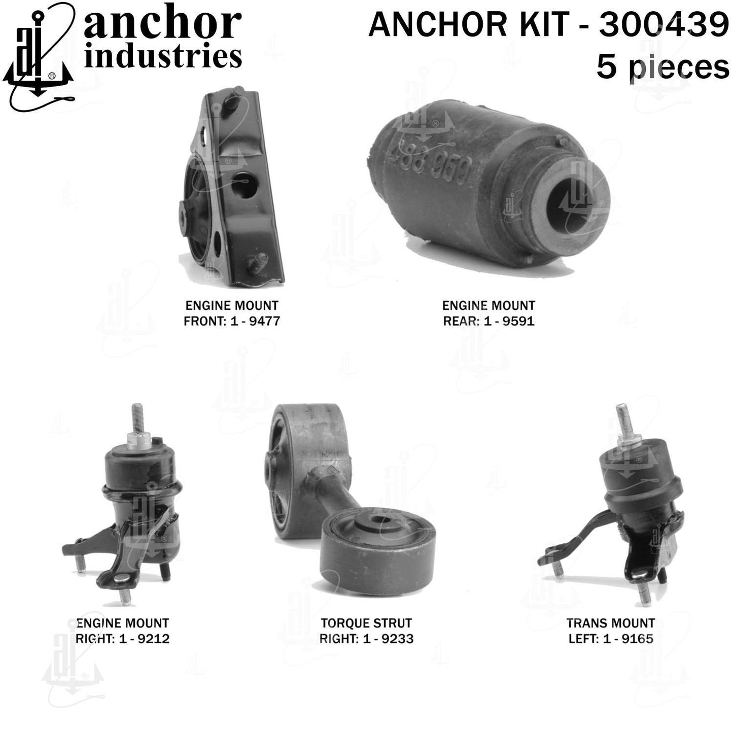 Anchor Engine Mount Kit 300439