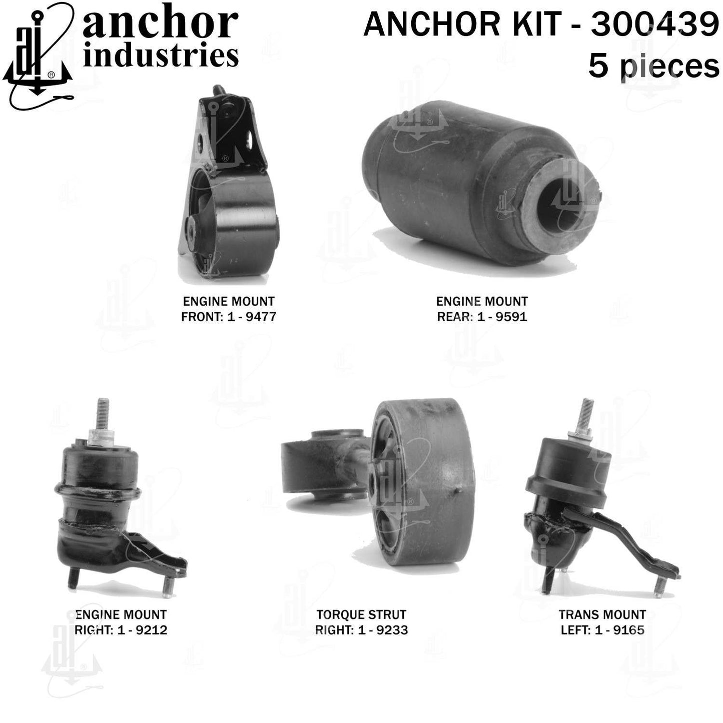 Anchor Engine Mount Kit 300439