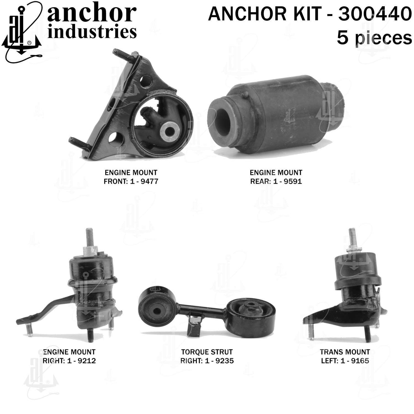 Anchor Engine Mount Kit 300440