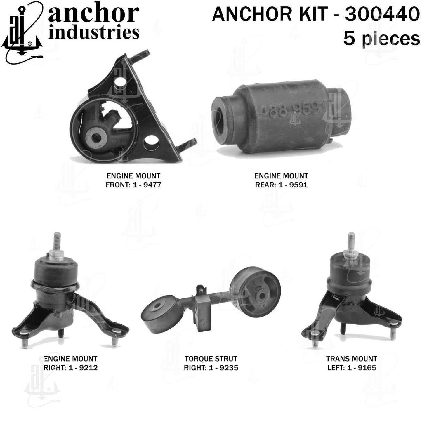 Anchor Engine Mount Kit 300440