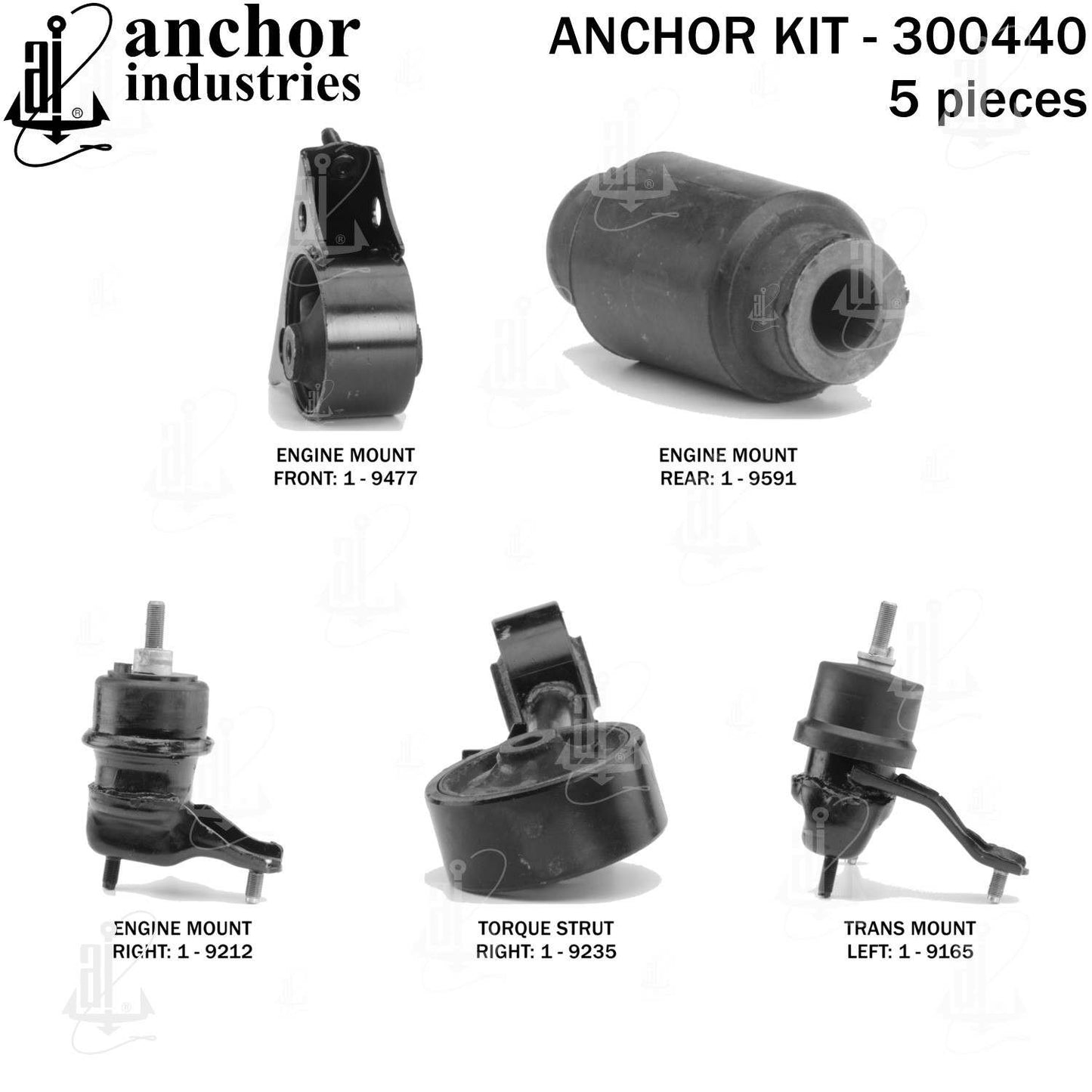 Anchor Engine Mount Kit 300440