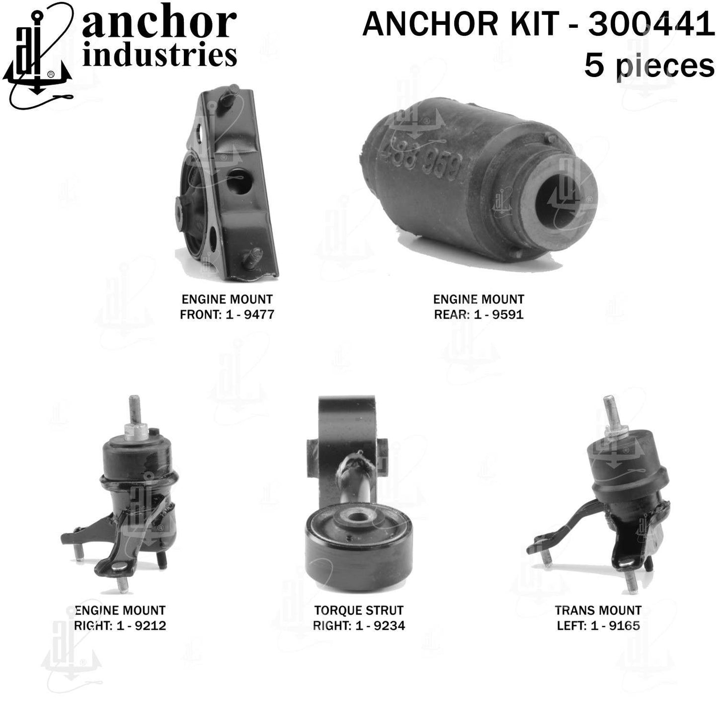 Anchor Engine Mount Kit 300441