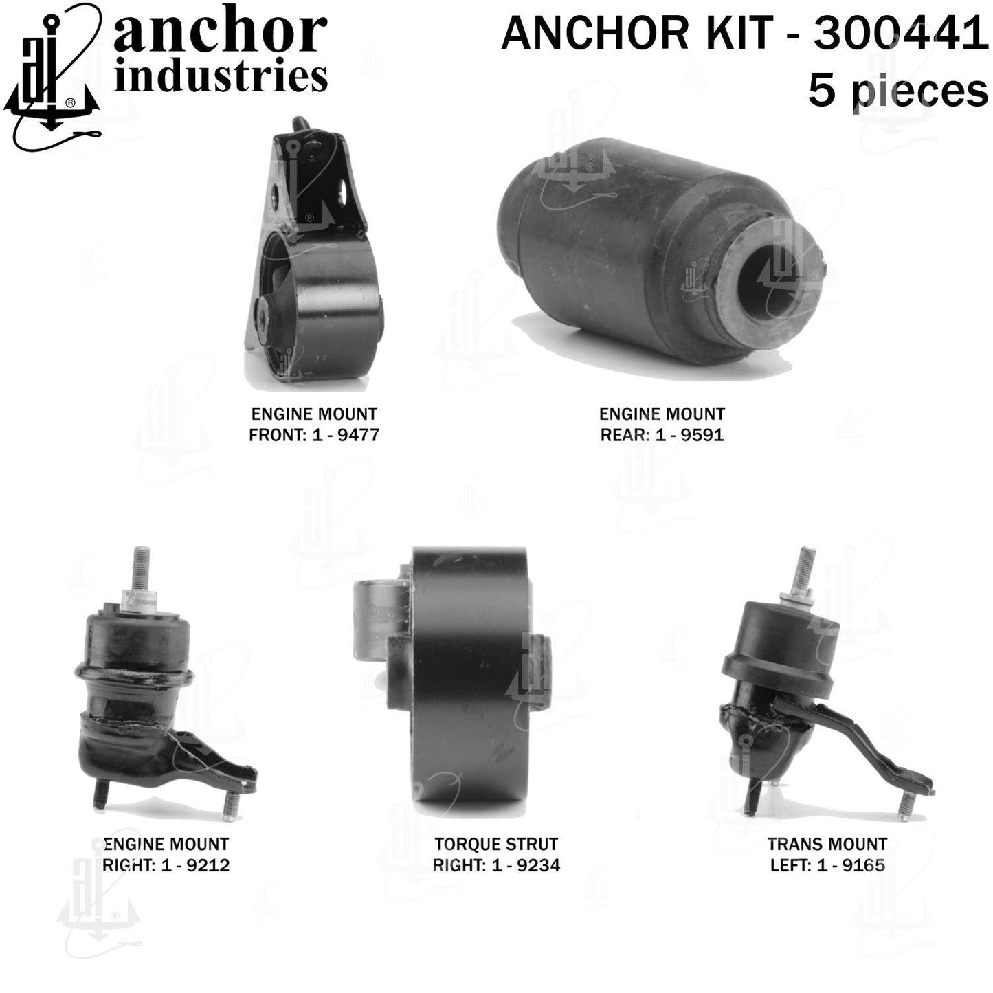 Anchor Engine Mount Kit 300441