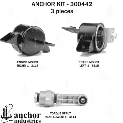 Anchor Engine Mount Kit 300442