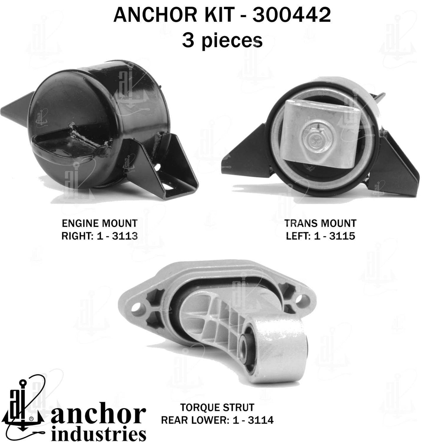 Anchor Engine Mount Kit 300442
