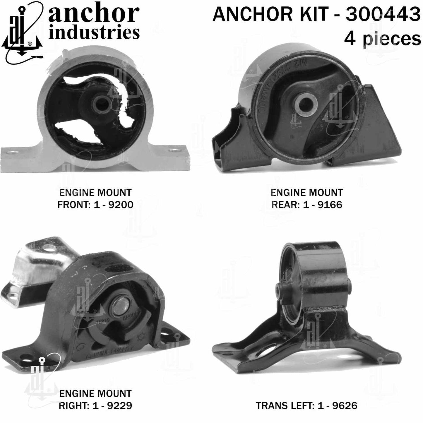 Anchor Engine Mount Kit 300443