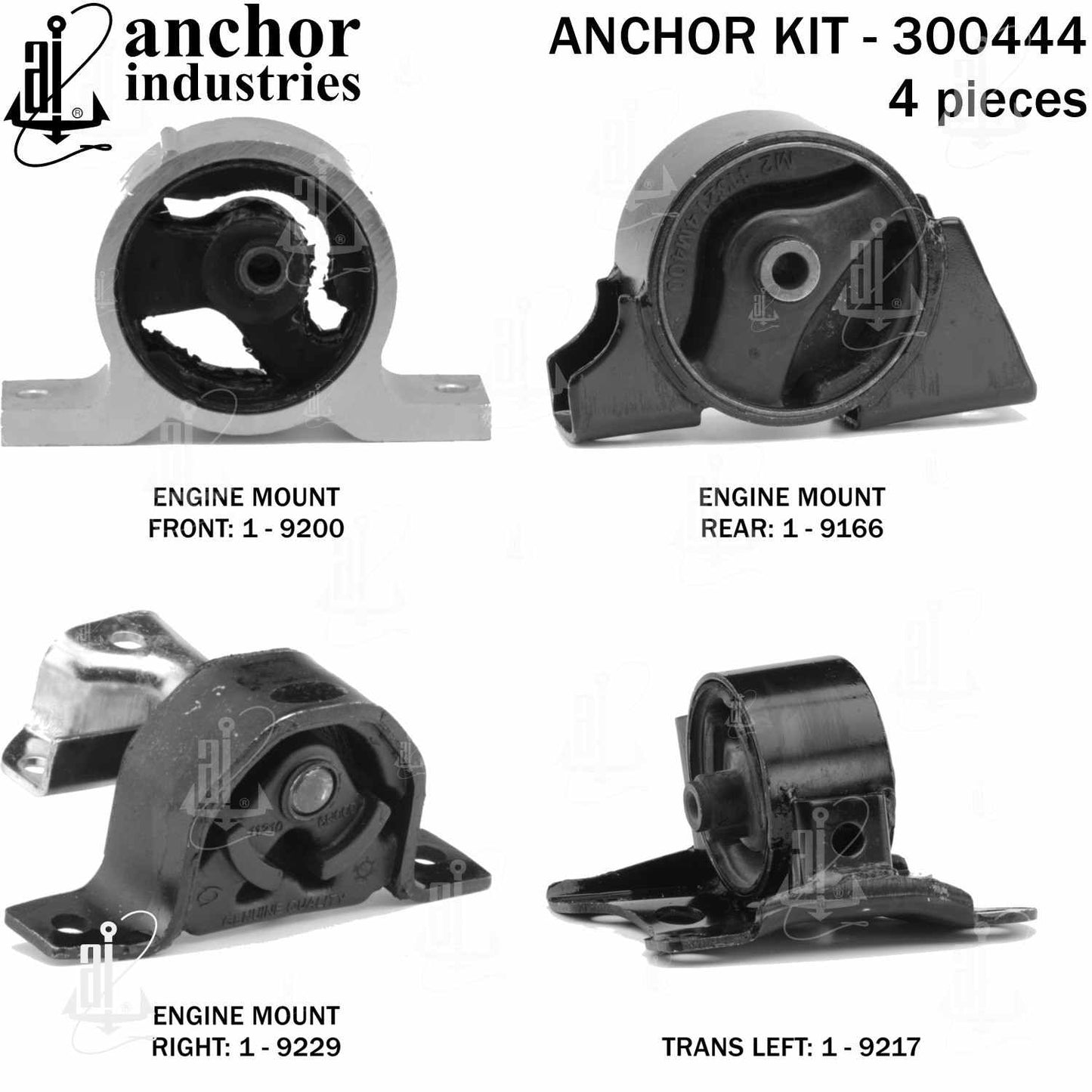 Anchor Engine Mount Kit 300444