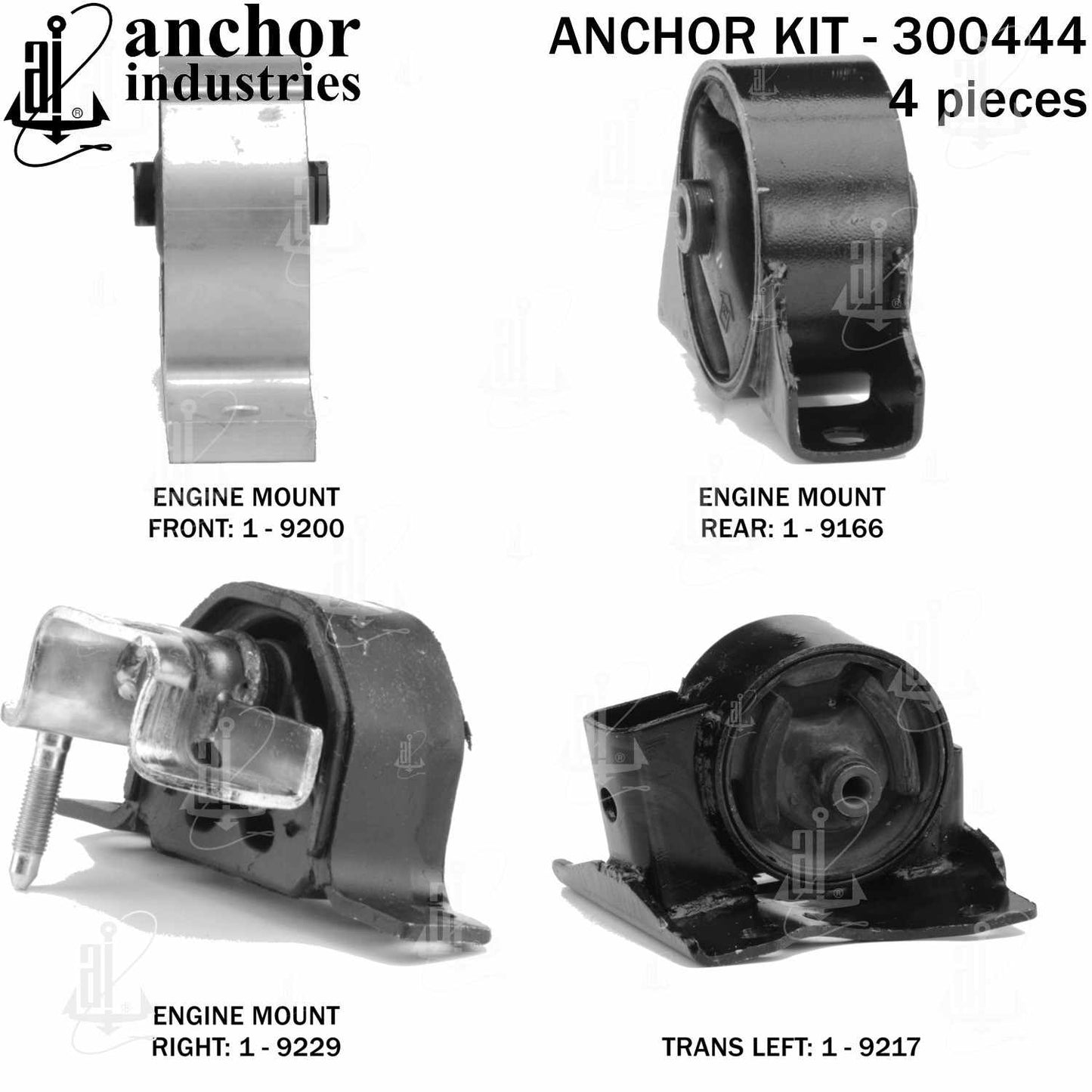 Anchor Engine Mount Kit 300444