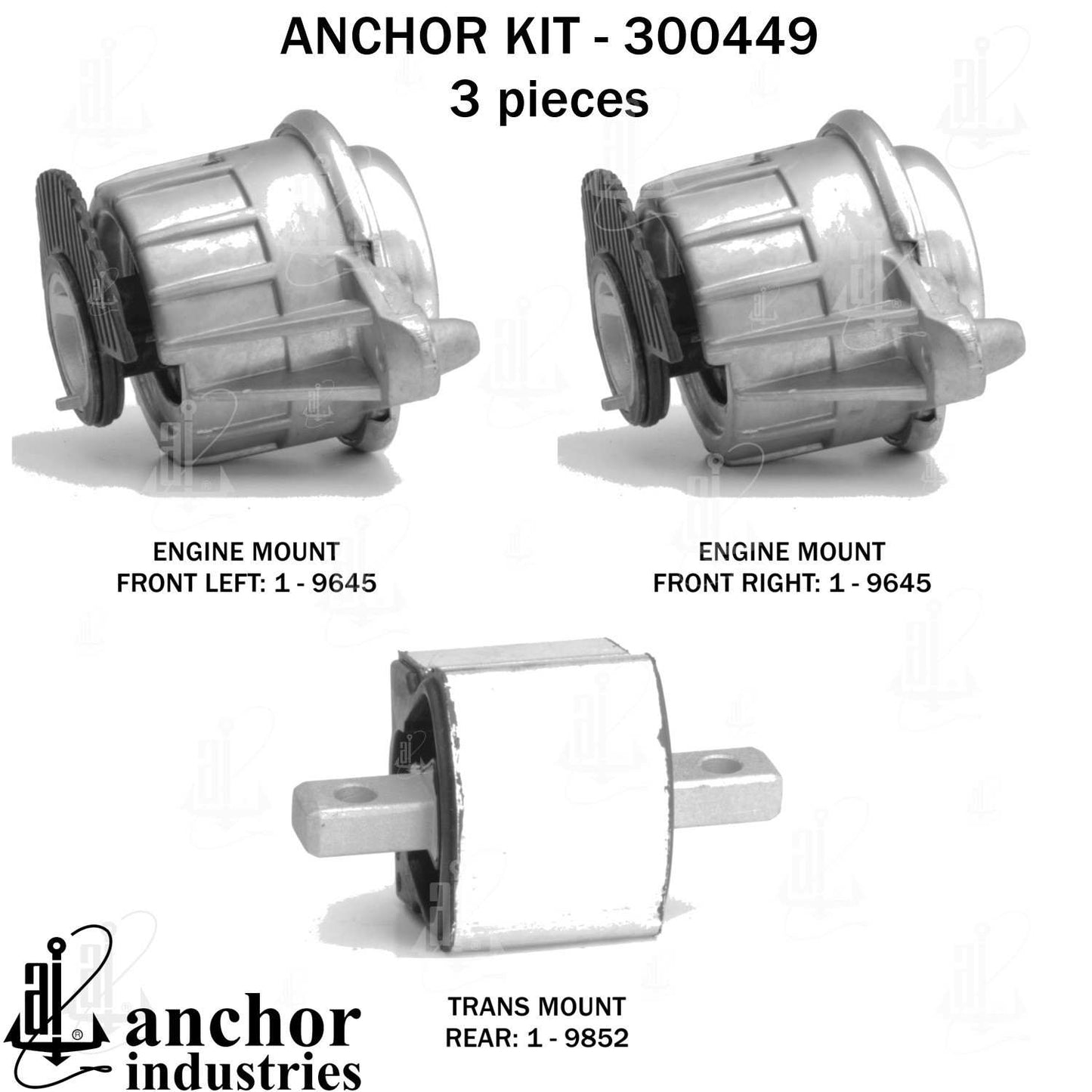 Anchor Engine Mount Kit 300449