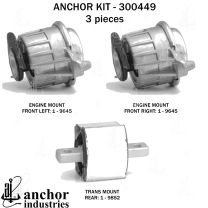 Anchor Engine Mount Kit 300449