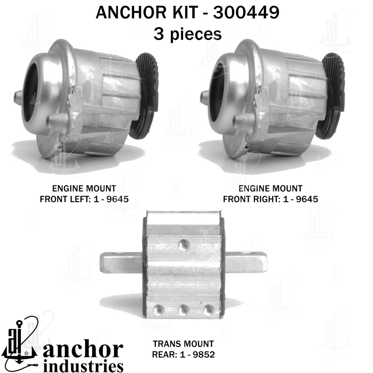Anchor Engine Mount Kit 300449