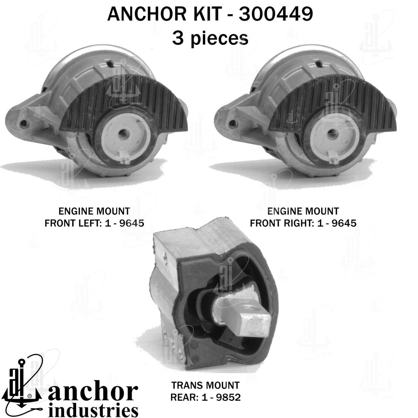 Anchor Engine Mount Kit 300449