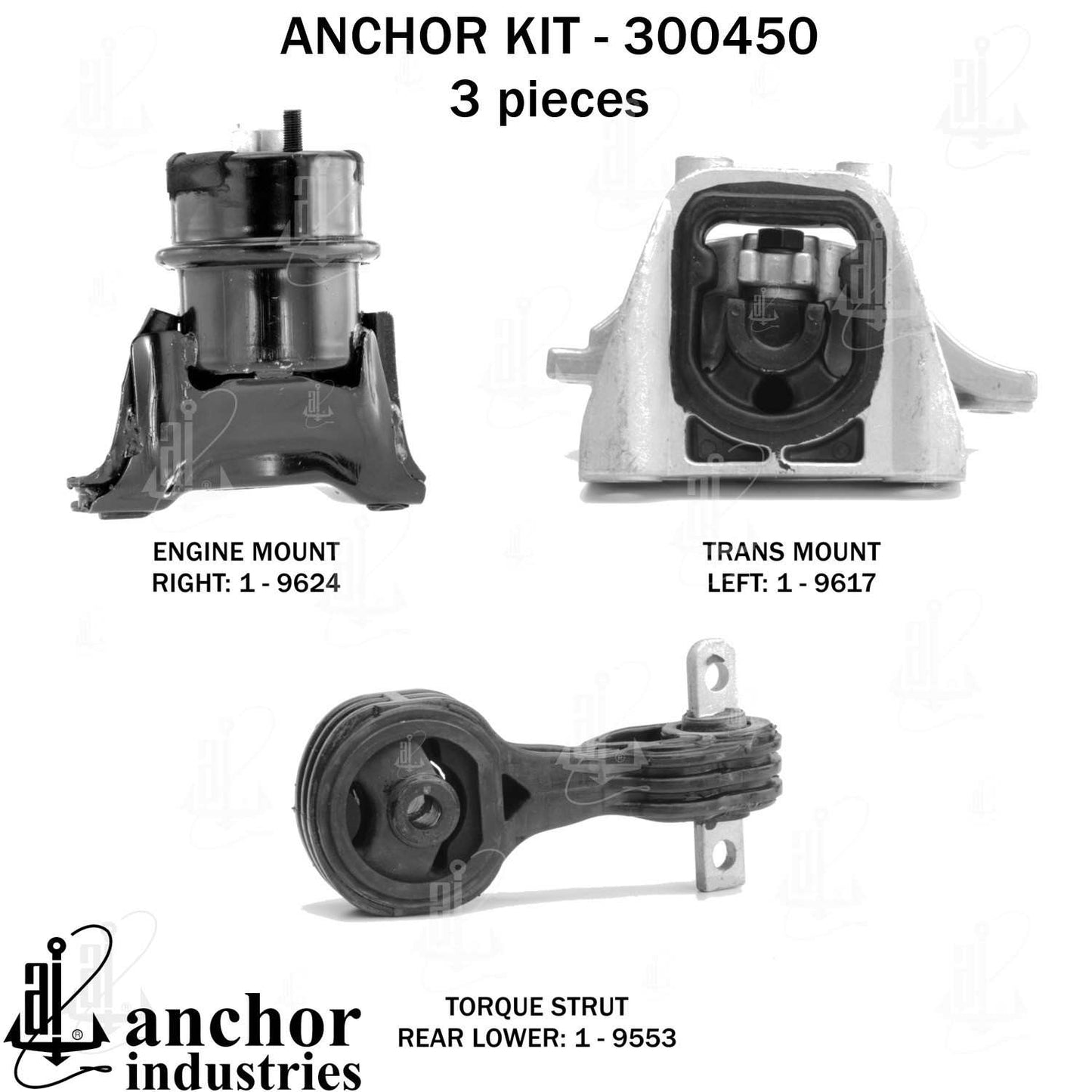 Anchor Engine Mount Kit 300450