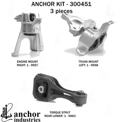 Anchor Engine Mount Kit 300451