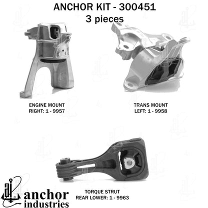 Anchor Engine Mount Kit 300451