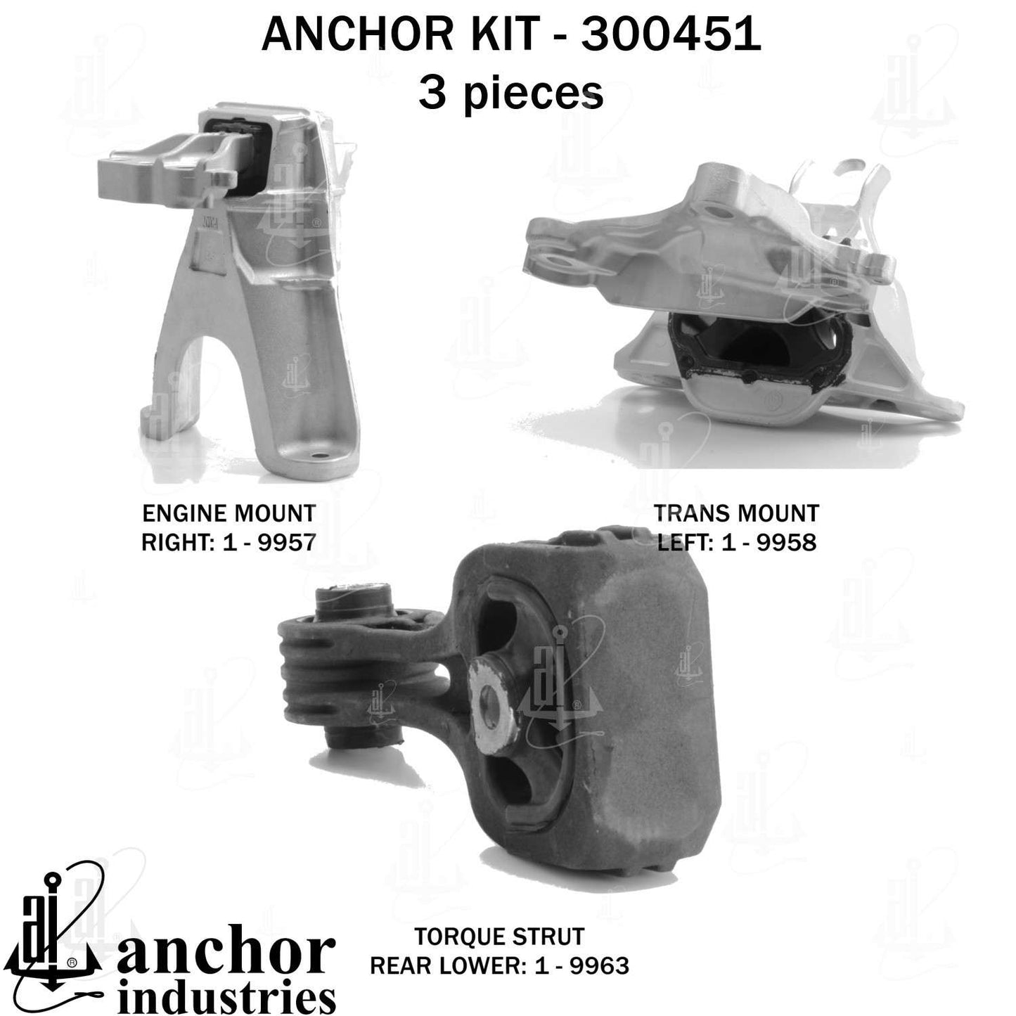 Anchor Engine Mount Kit 300451