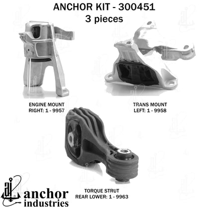 Anchor Engine Mount Kit 300451