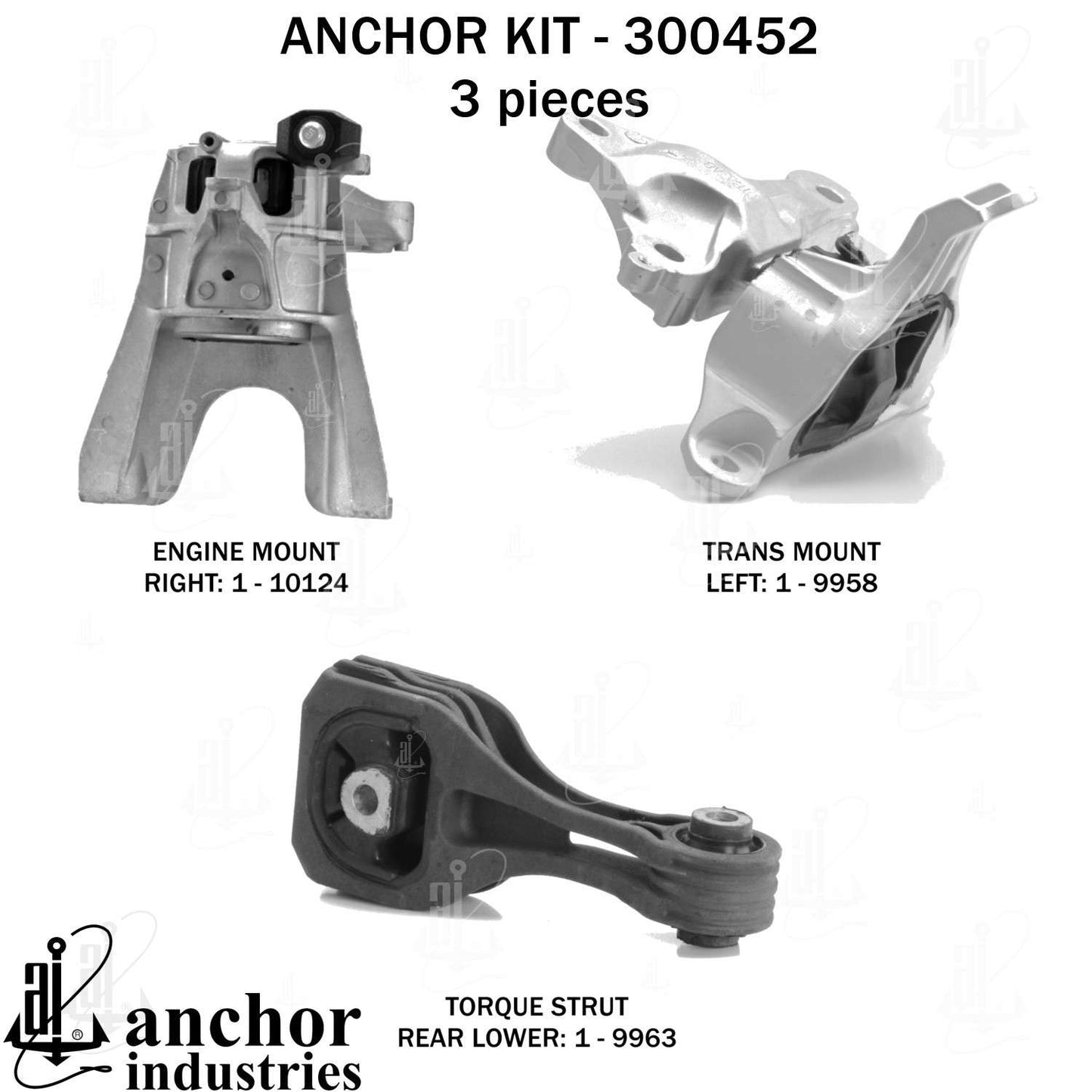 Anchor Engine Mount Kit 300452