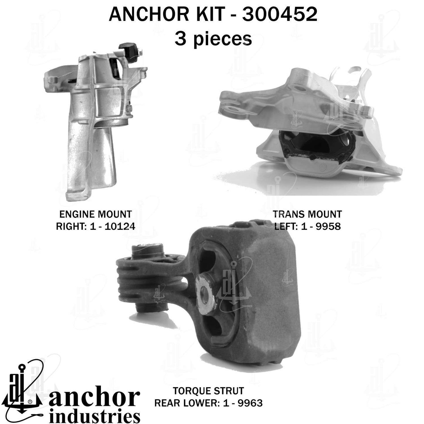 Anchor Engine Mount Kit 300452