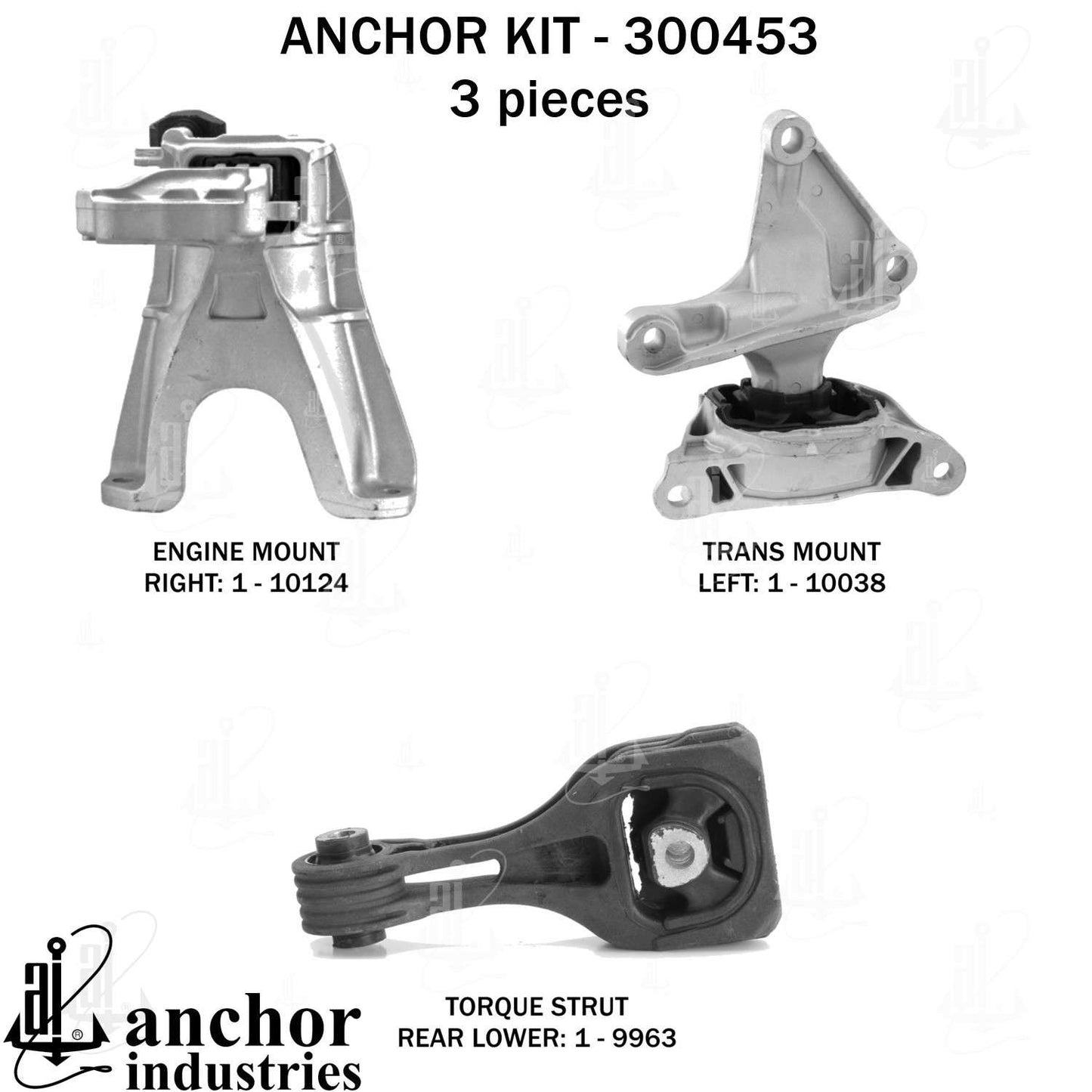 Anchor Engine Mount Kit 300453