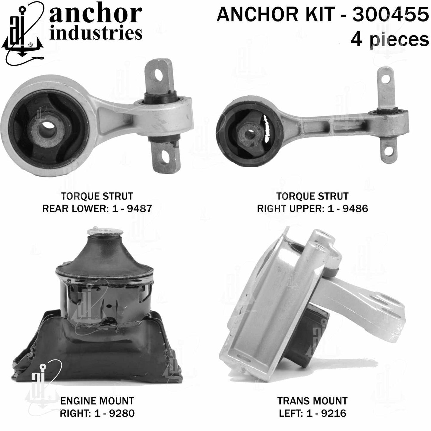 Anchor Engine Mount Kit 300455