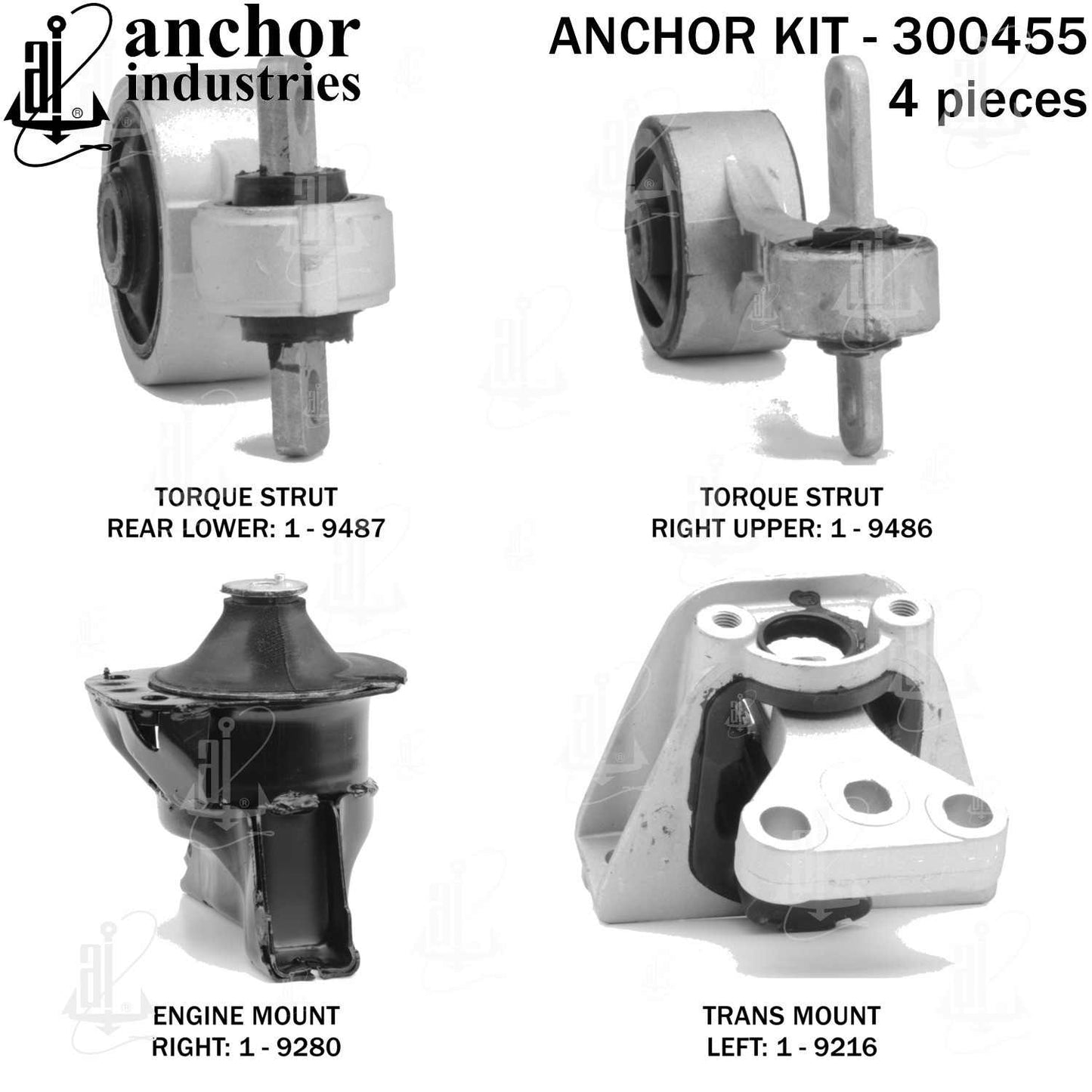 Anchor Engine Mount Kit 300455