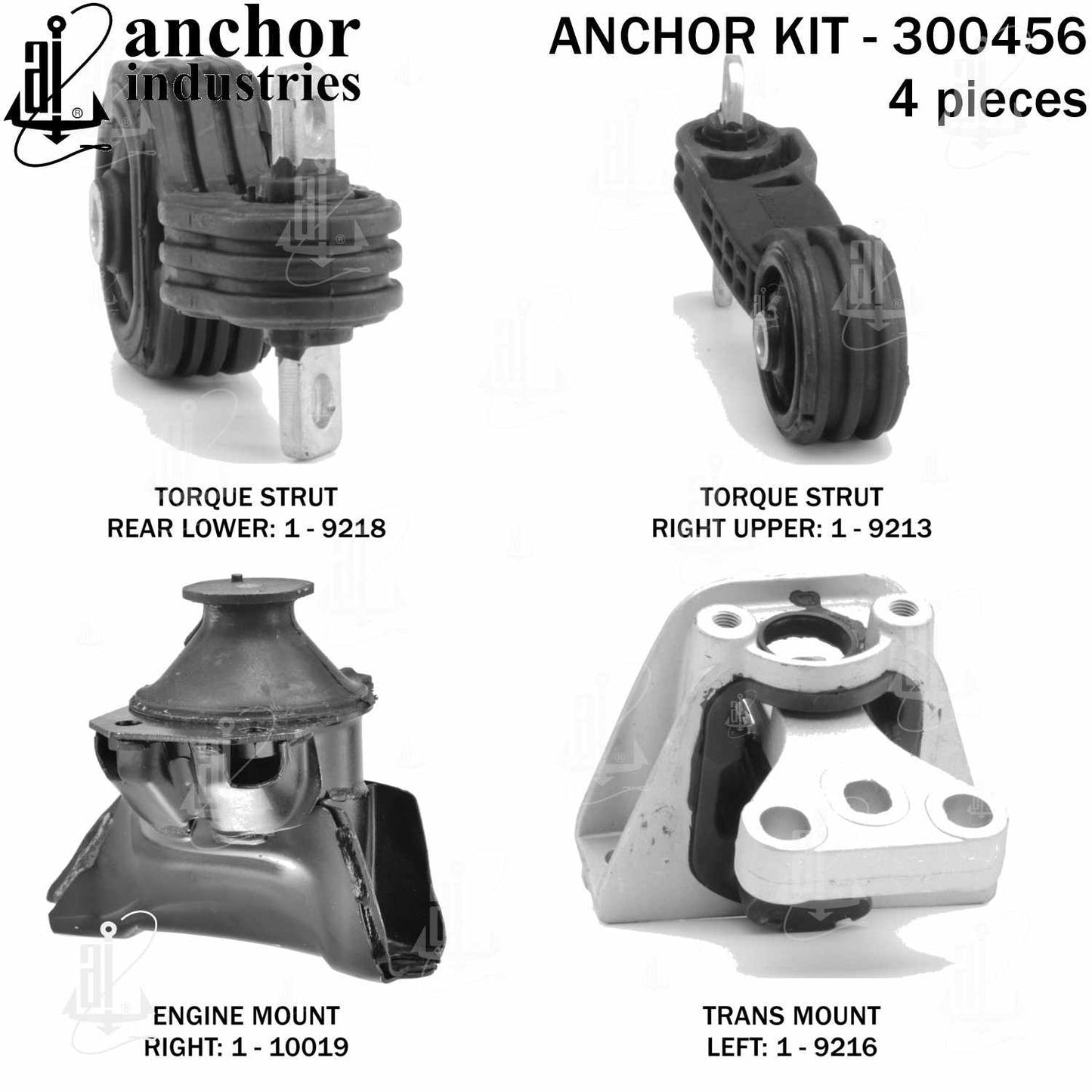 Anchor Engine Mount Kit 300456