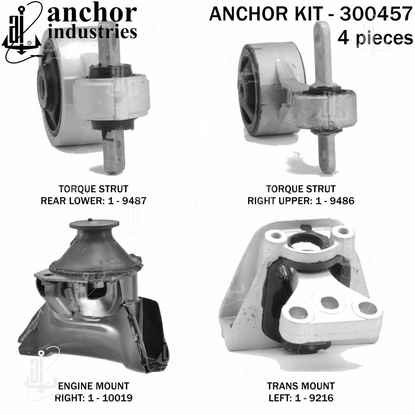Anchor Engine Mount Kit 300457