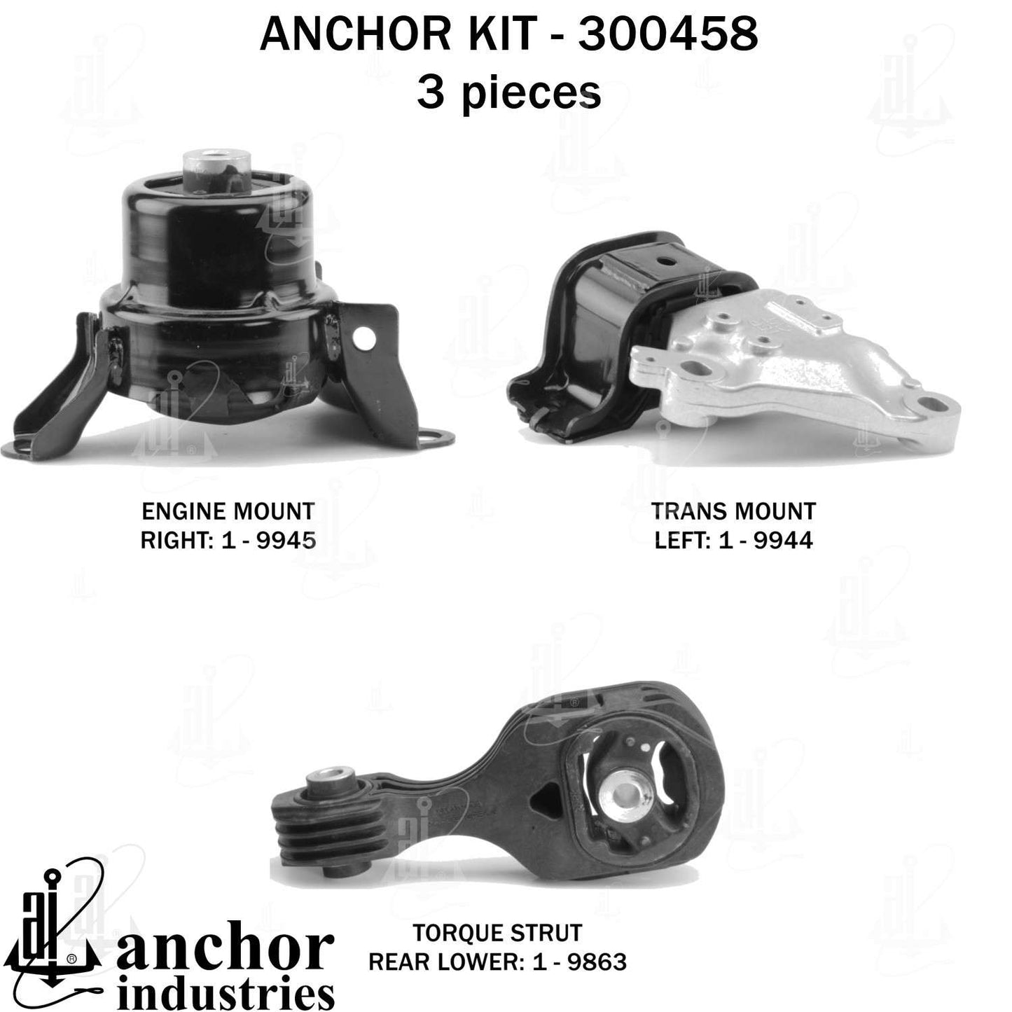 Anchor Engine Mount Kit 300458